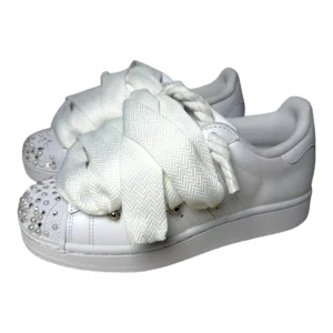 Adidas Superstar Custom Lamine Yamal Pearl Glow alb